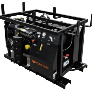 24 GPM Diesel Hydraulic Power Unit — 23 HP, Skid