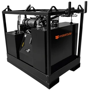 40 GPM Diesel Hydraulic Power Unit — 37 HP, Skid